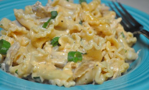 Creamy Buffalo Chicken Pasta