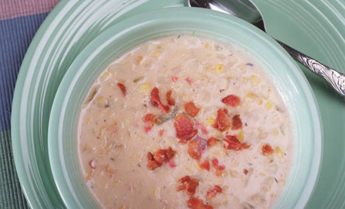 Freezer Aisle Corn Chowder