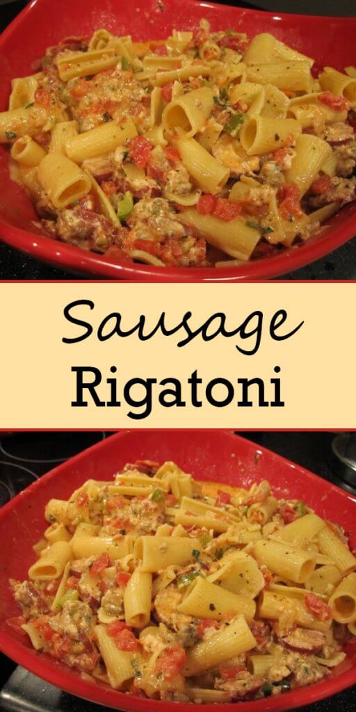 Sausage Rigatoni in a Spicy Vodka Cream Sauce - Easy Culinary Concepts